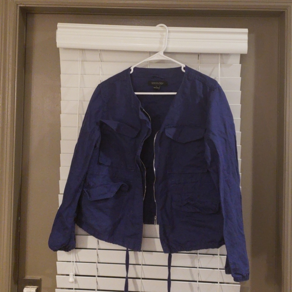 Blue jacket